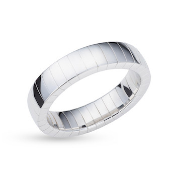 Emotion Ring Expand White Gold Man 5 MM